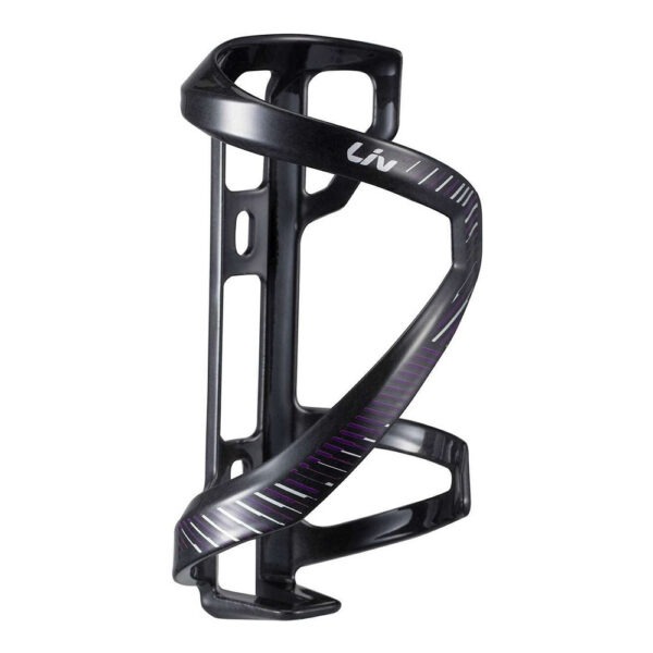 Pudelihoidja LIV Airway Composite Sidepull R, Black/Purple, must-lilla