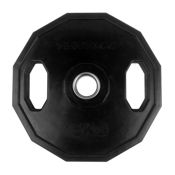 Raskusketas TUNTURI Olympic Rubber Plate, 50 mm, 15kg