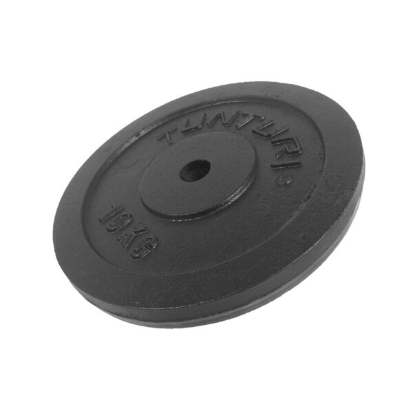 Raskusketas TUNTURI Plate Black, 30 mm, 10kg