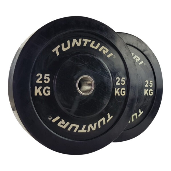 Raskusketas TUNTURI Training Bumper Plate, 50 mm, 25 kg - Image 2