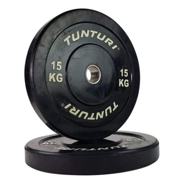 Raskusketas TUNTURI Training Bumper Plate, 50 mm, 15 kg - Image 7