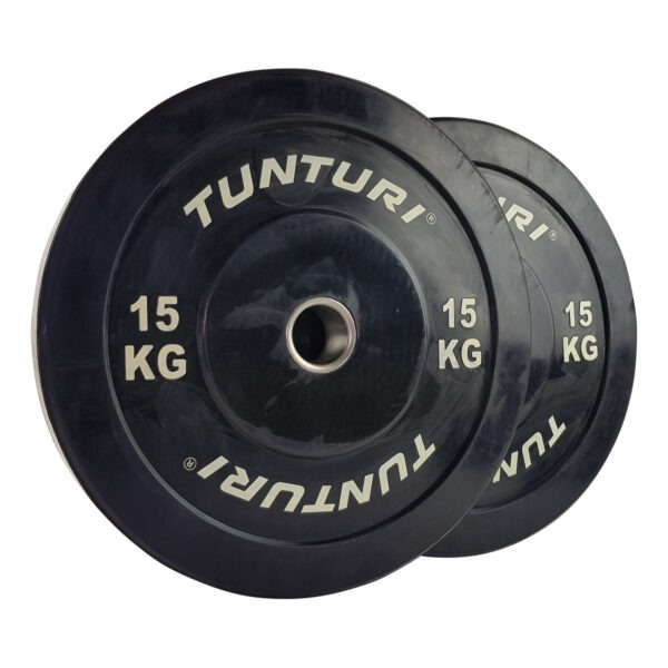 Raskusketas TUNTURI Training Bumper Plate, 50 mm, 15 kg - Image 8