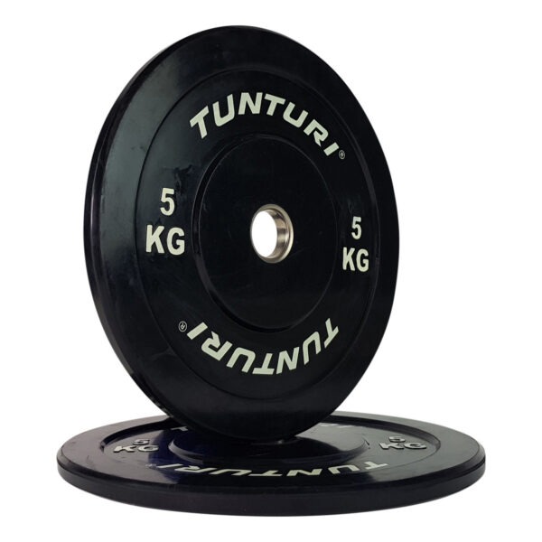 Raskusketas TUNTURI Training Bumper Plate, 50 mm, 5 kg - Image 3