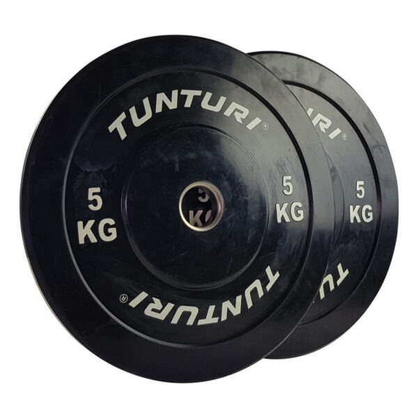 Raskusketas TUNTURI Training Bumper Plate, 50 mm, 5 kg - Image 4