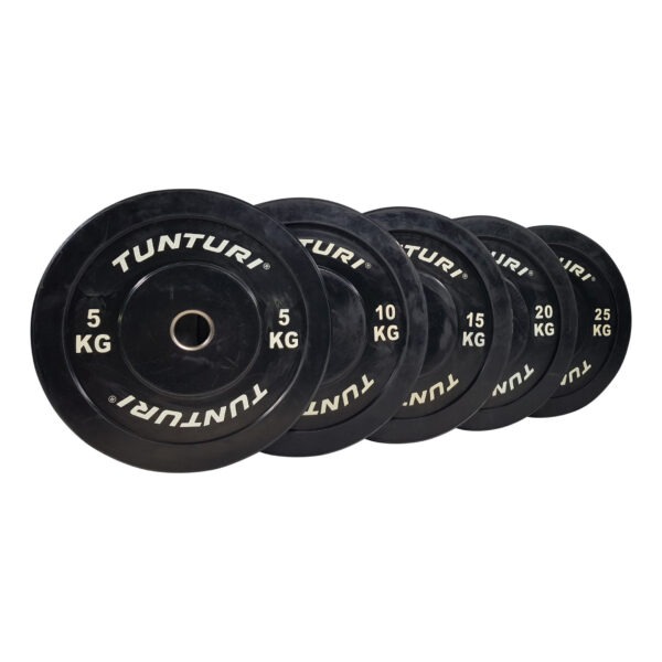 Raskusketas TUNTURI Training Bumper Plate, 50 mm, 5 kg - Image 5