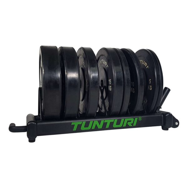 Raskusketaste alus Tunturi Bumper Plate Carry Rack - Image 4