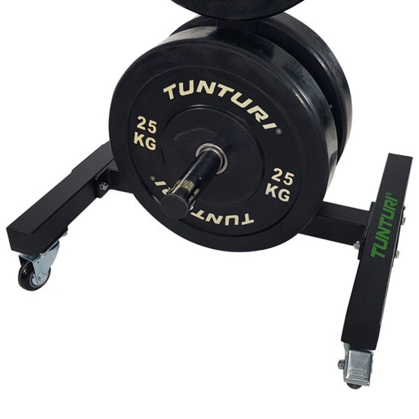 Raskusketaste alus Tunturi Upright Bumper Plate Rack - Image 2