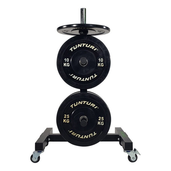 Raskusketaste alus Tunturi Upright Bumper Plate Rack - Image 4