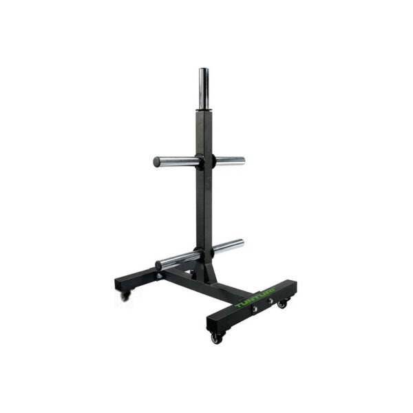 Raskusketaste alus Tunturi Upright Bumper Plate Rack - Image 5