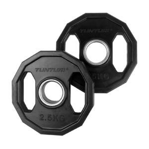 Raskuskettad TUNTURI Olympic Rubber Plates, 50 mm, 2.5kg