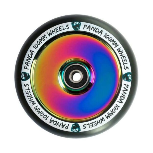 Ratas Tõukerattale Panda Balloon Fullcore 100mm Rainbow