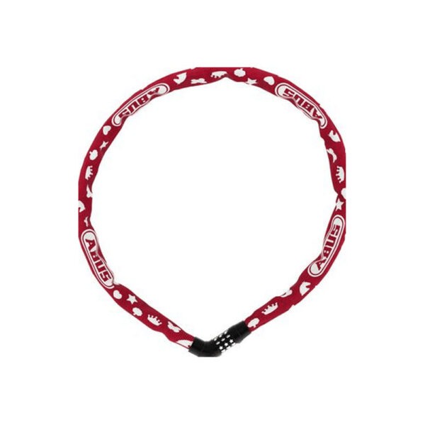 Rattalukk Abus Steel O Chain punane