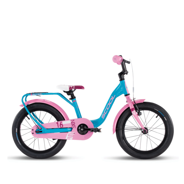 Laste jalgratas S´COOL niXe, 16" sinine/roosa