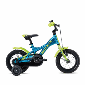 Laste jalgratas S´COOL XXlite, 12" sinine/laim