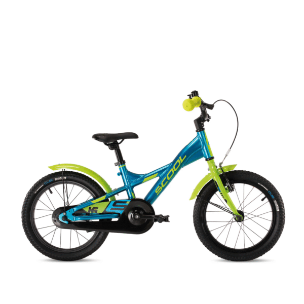 Laste jalgratas S´COOL XXlite, 16" sinine/roheline