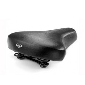Sadul SELLE Monte Grappa Dutch, 260 x 215 mm, vedrud, klamber, must