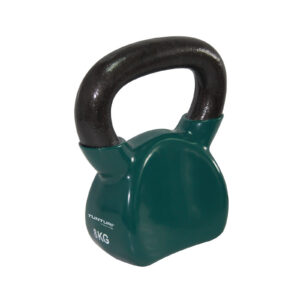 Sangpomm TUNTURI Vinyl Kettlebell 8kg, roheline