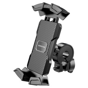 Telefonihoidik jalgrattale BOROFONE BH72 Airfly, must