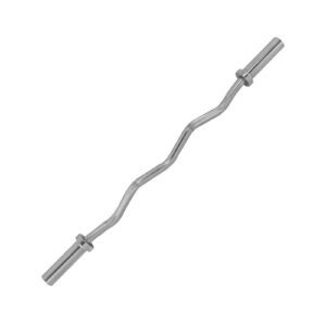 Tõstekang TUNTURI Olympic Curlbar Chrome, 50 mm, 120cm, SpringCol