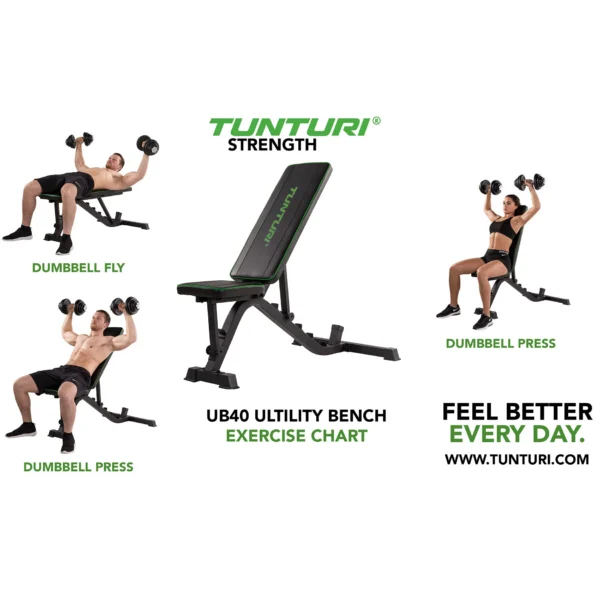 Tõstepink TUNTURI UB40 Utility Bench - Image 3