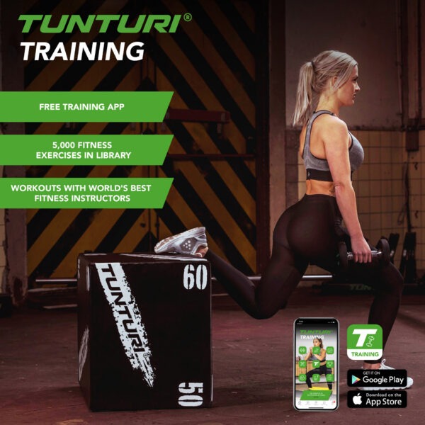 Treeningkast TUNTURI Plyo Box Soft (EVA) 40/50/60cm - Image 6