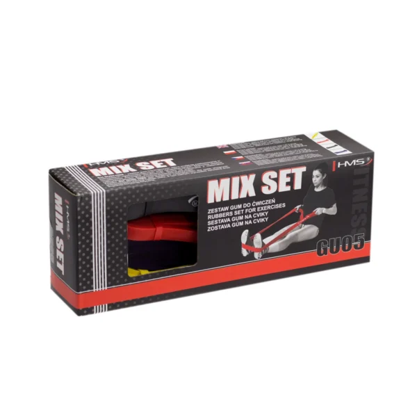 Treeningkummide komplekt HMS Mix Set GU05 4 tk - Image 11