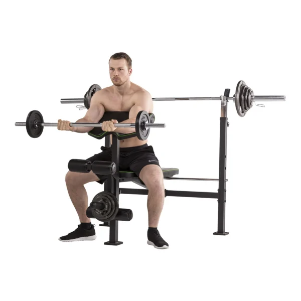 Treeningpink Tunturi WB60 Olympic Width Weight Bench - Image 2
