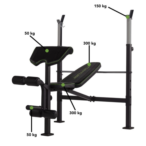 Treeningpink Tunturi WB60 Olympic Width Weight Bench - Image 6