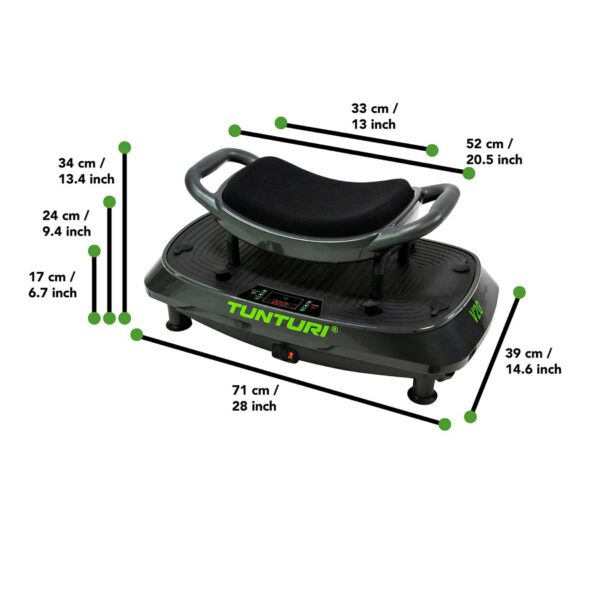 Vibratsiooniplaat TUNTURI Cardio Fit V20 - Image 3