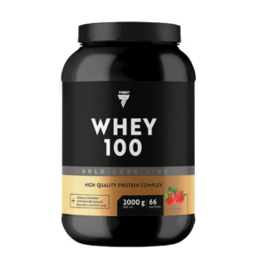 Valgupulber TREC GOLD CORE LINE WHEY 100 STRAWBERRY 2000g
