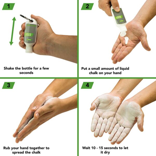 Vedel kriit TUNTURI Tunturi Liquid Chalk 50 ml - Image 3