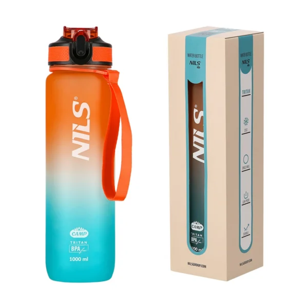 Veepudel NILS NCD68, 1000 ml, oranž-sinine - Image 2