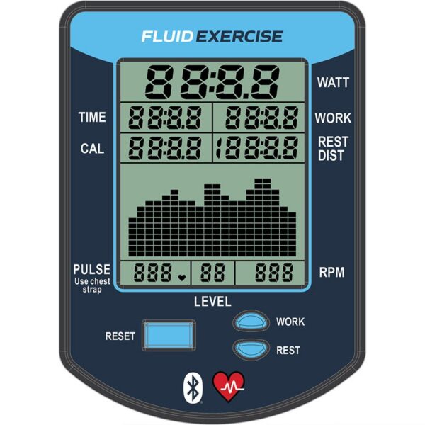 Ülakehaergomeeter FLUID Exercise E750 UBE - Image 5