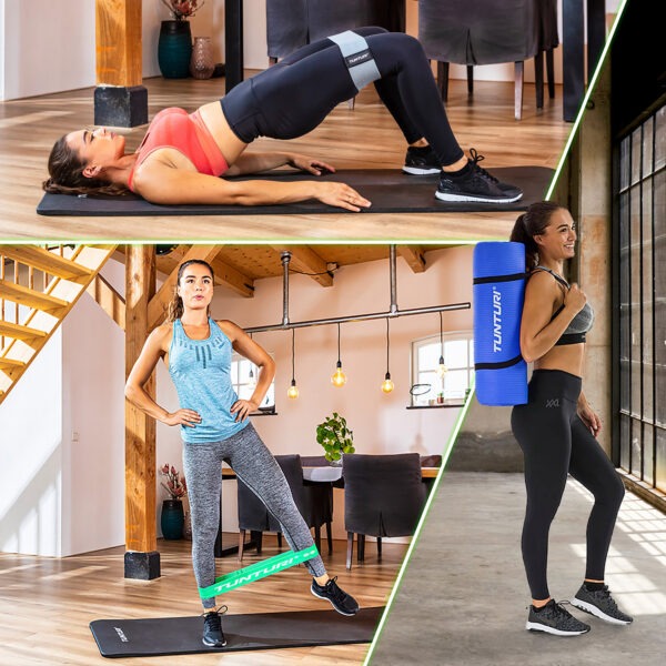 Võimlemismatt TUNTURI Fitnessmat NBR, sinine - Image 6