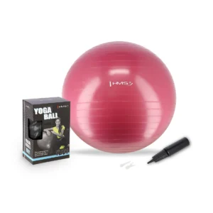 Võimlemispall HMS YB01N Gym Ball 65 cm, roosa