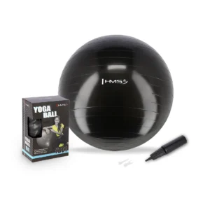 Võimlemispall HMS YB01N Gym Ball 75 cm, must