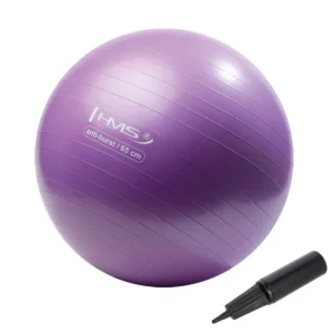 Võimlemispall HMS YB02N Gym Ball 65 cm, lilla