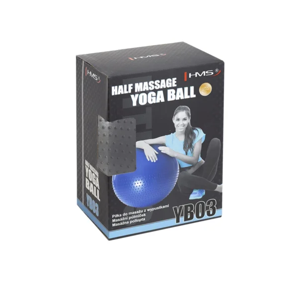 Võimlemispall HMS YB03N Gym Ball 65 cm, hall - Image 6