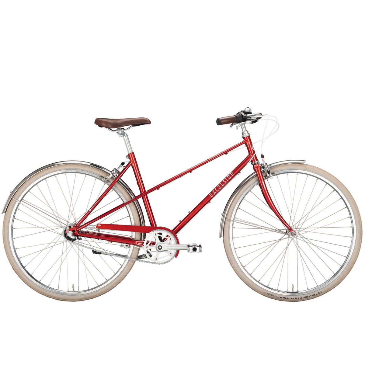 Klassikaline jalgratas Excelsior Vintage Mixte, 3 käiku