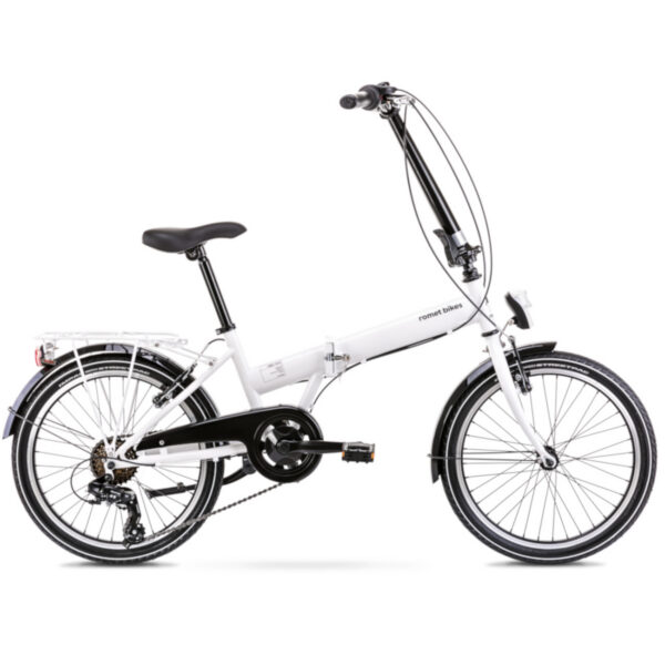 Kokkupandav jalgratas ROMET Wigry Eco, 20" valge