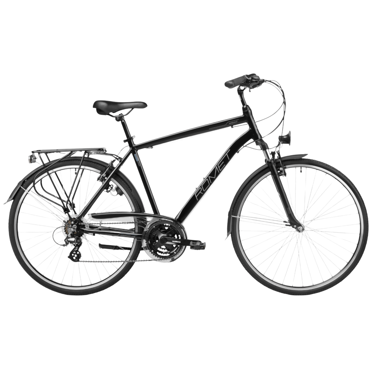 Meeste jalgratas ROMET Wagant, must-sinine (L)