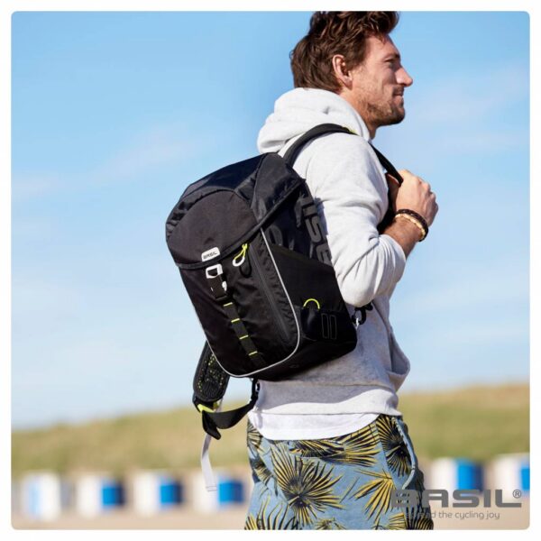 Jalgrattale kinnitatav seljakott Basil Miles, 17 l - Image 8