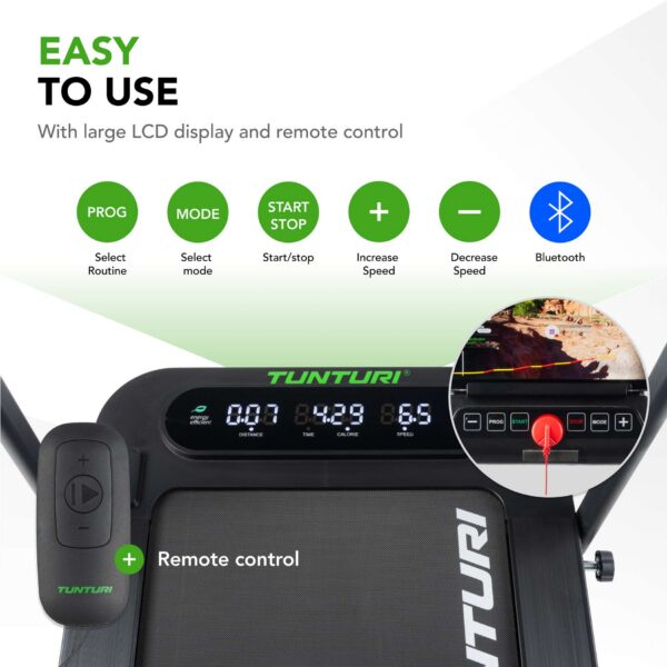 Jooksulint TUNTURI Cardio Fit T5 with Bluetooth - Image 8