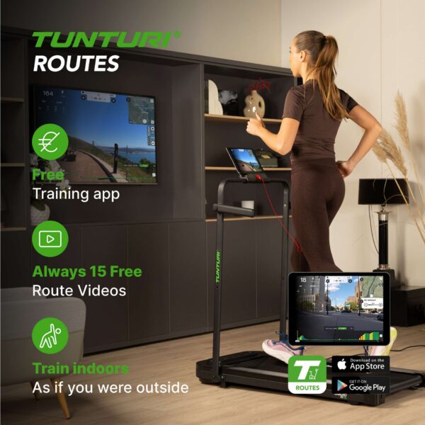 Jooksulint TUNTURI Cardio Fit T5 with Bluetooth - Image 7