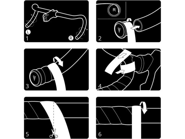 Lenksupael GIANT ECO Stratus Pro 3.0 Bar Tape, Black - Image 4