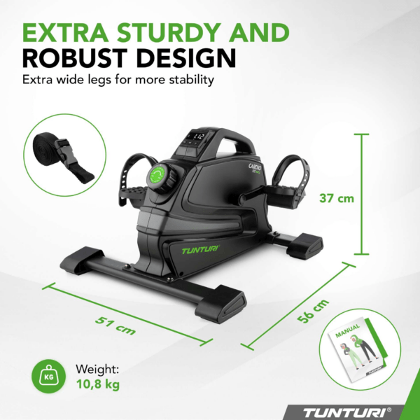 Miniratas TUNTURI Cardio Fit M45 Mini Bike - Image 2