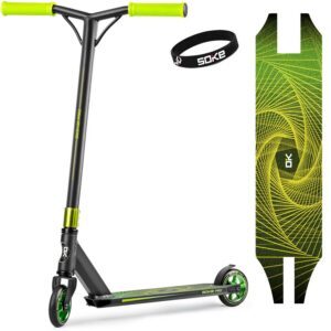 Trikitõukeratas SOKE PRO, must-kollane-neon