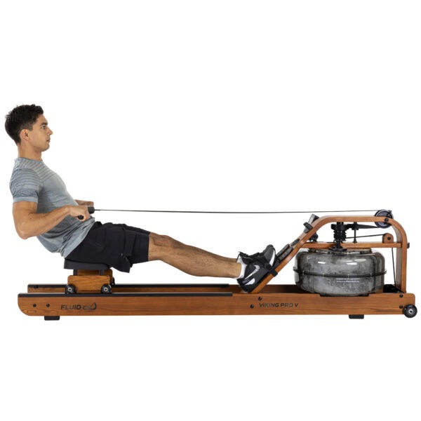 Sõudeergomeeter TUNTURI Fluid Rower Viking Pro V + telefonihoidja - Image 9