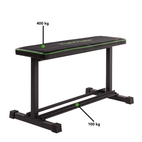 Treeningpink TUNTURI FB20 Flat Bench - Image 4