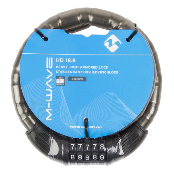 Trosslukk M-Wave HD 18.8, 18x800mm, koodiga - Image 2